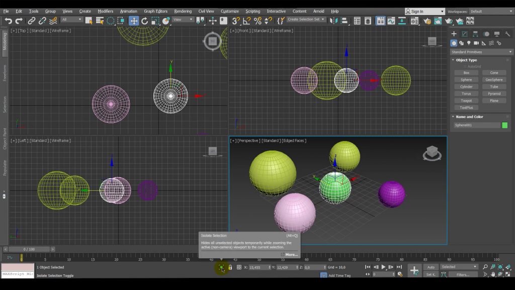 3Ds Max Course for Beginners