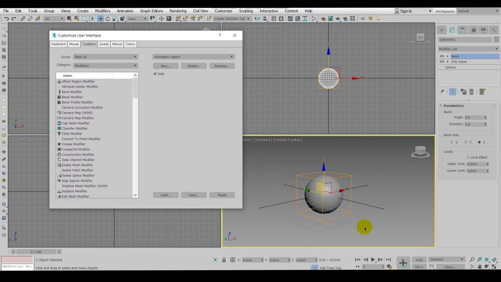 3ds Max Lesson from CGI BootCamp