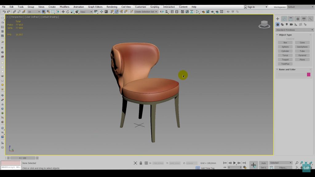 Modeling in 3ds Max Software